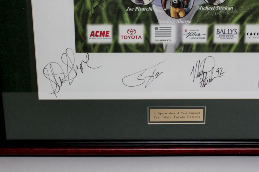Signed Ron Jaworski's Celebrity Golf Challenge Poster