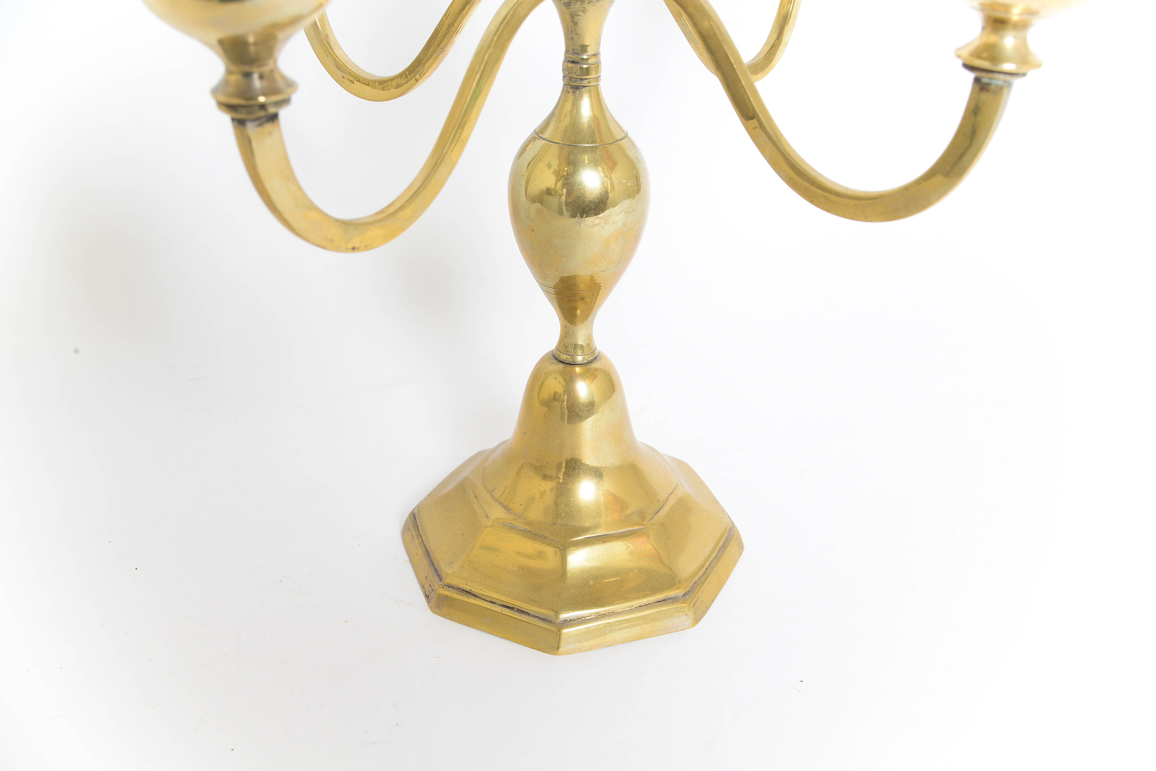 Vintage Brass Candle Holder