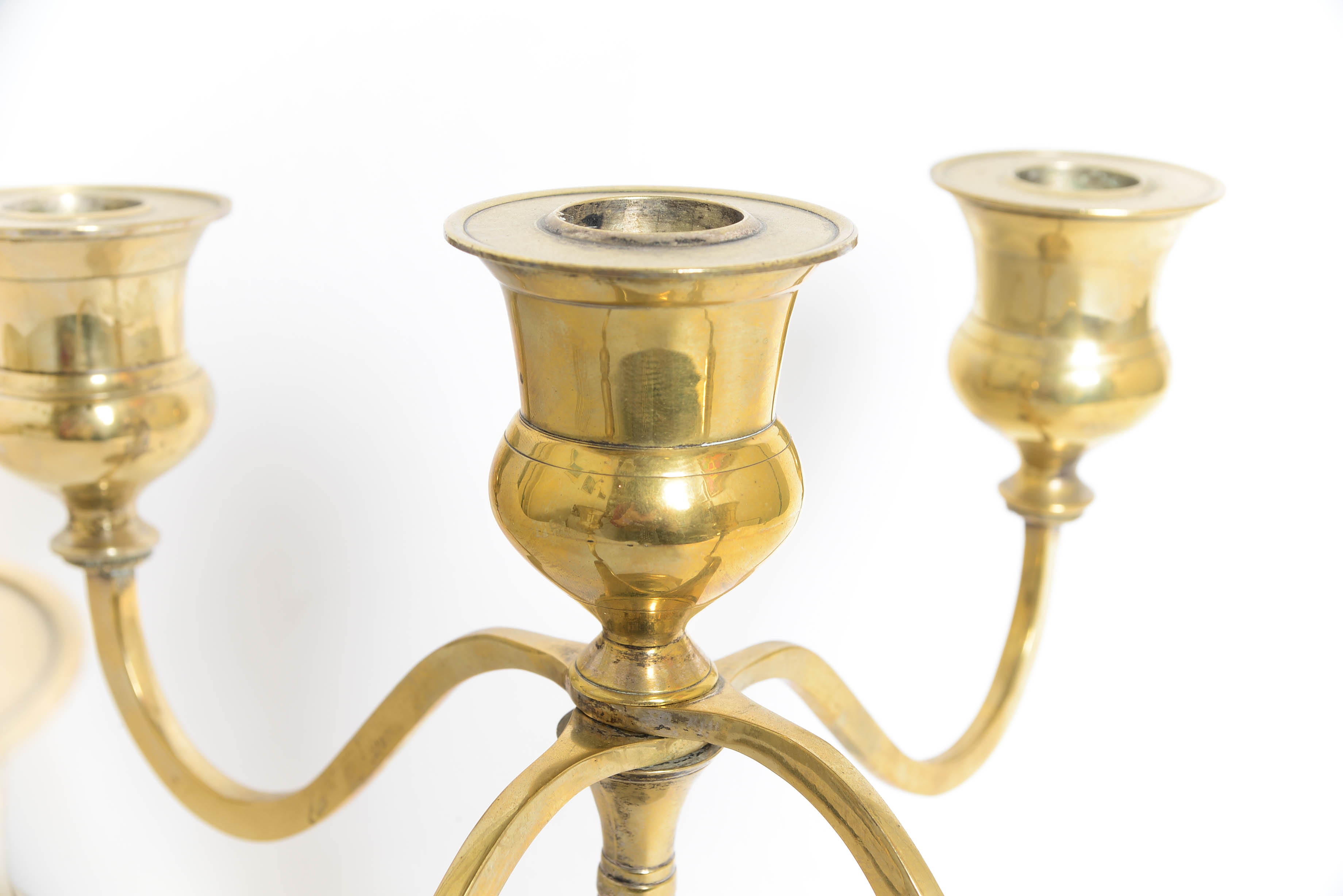 Vintage Brass Candle Holder