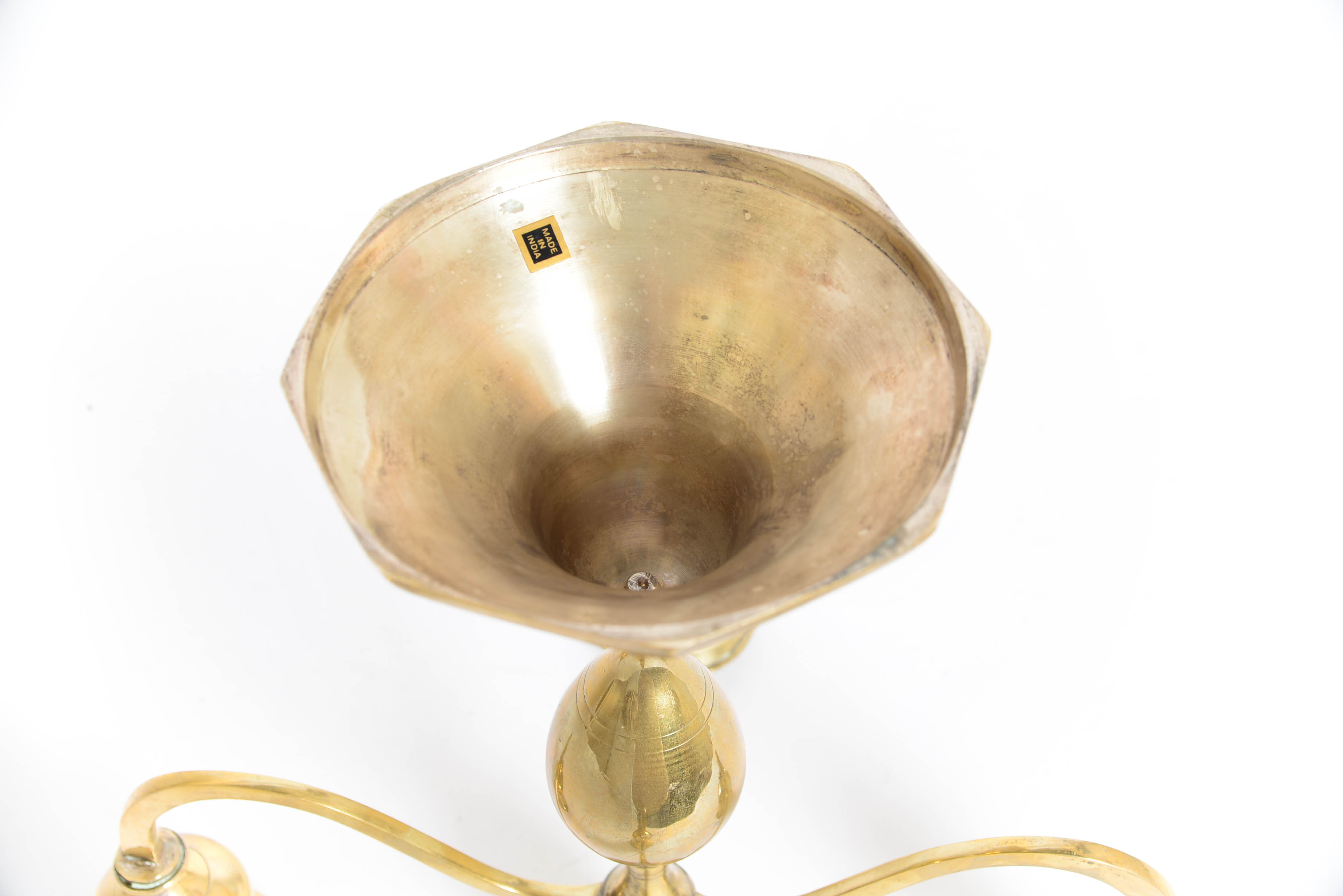 Vintage Brass Candle Holder