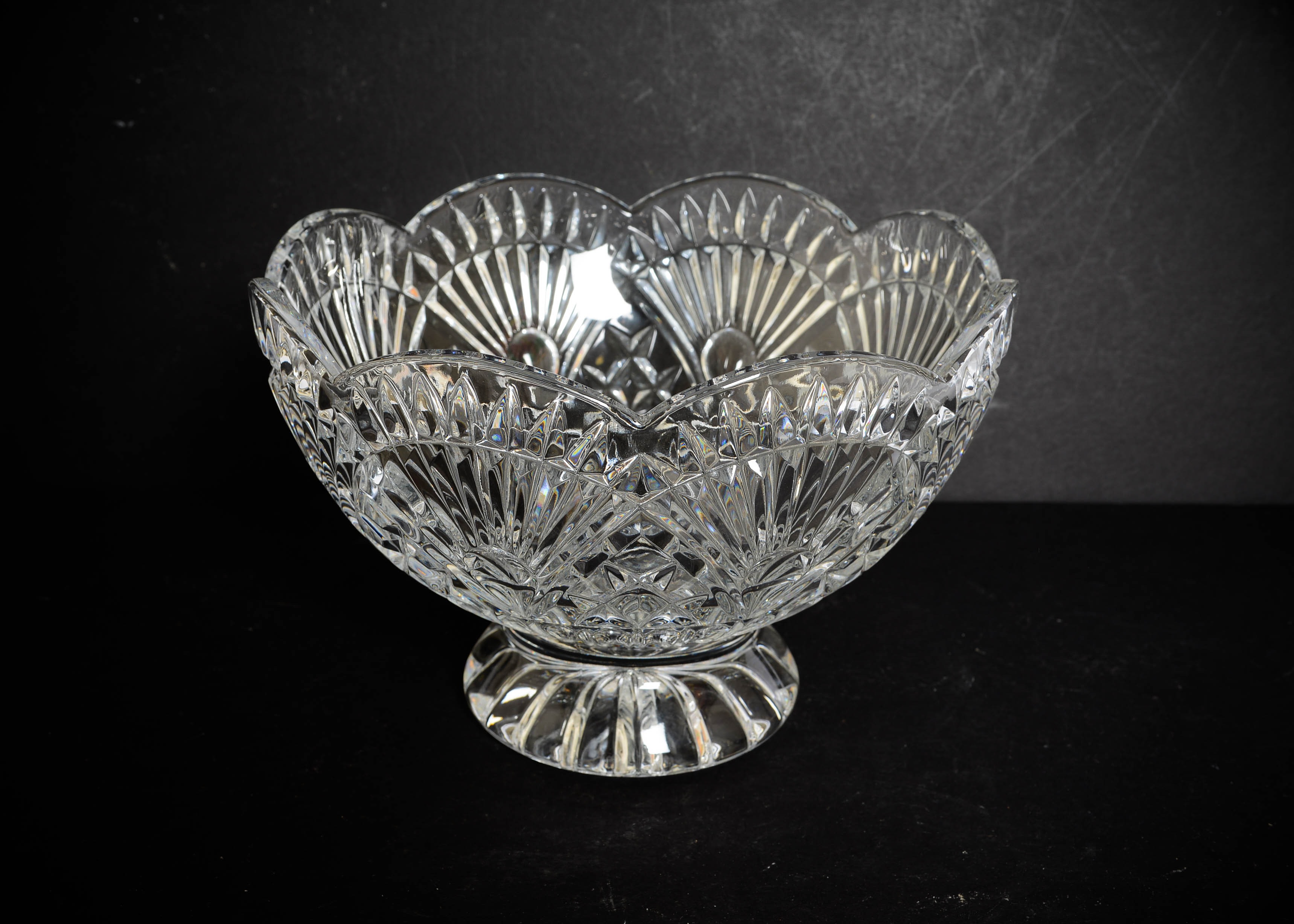 Vintage Cut Crystal Bowl
