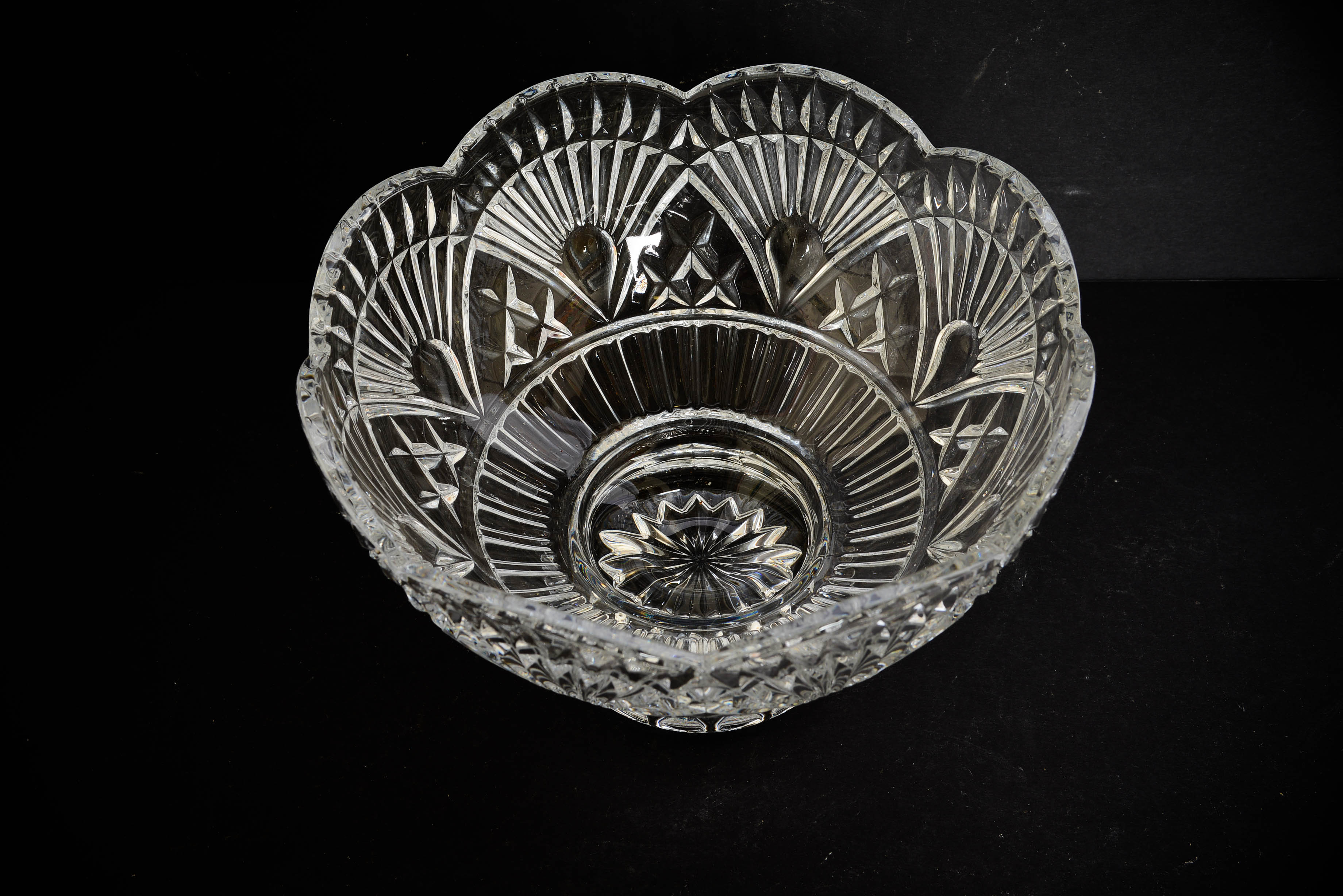 Vintage Cut Crystal Bowl