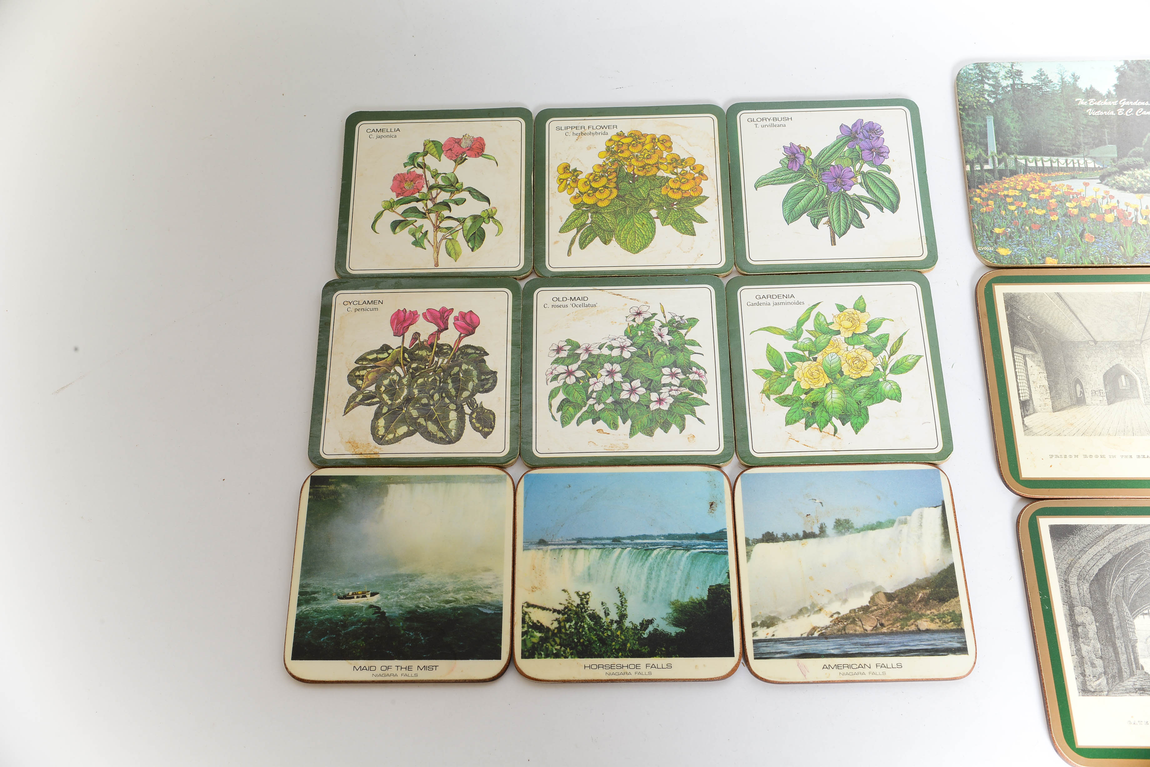 Collection of Vintage Coasters