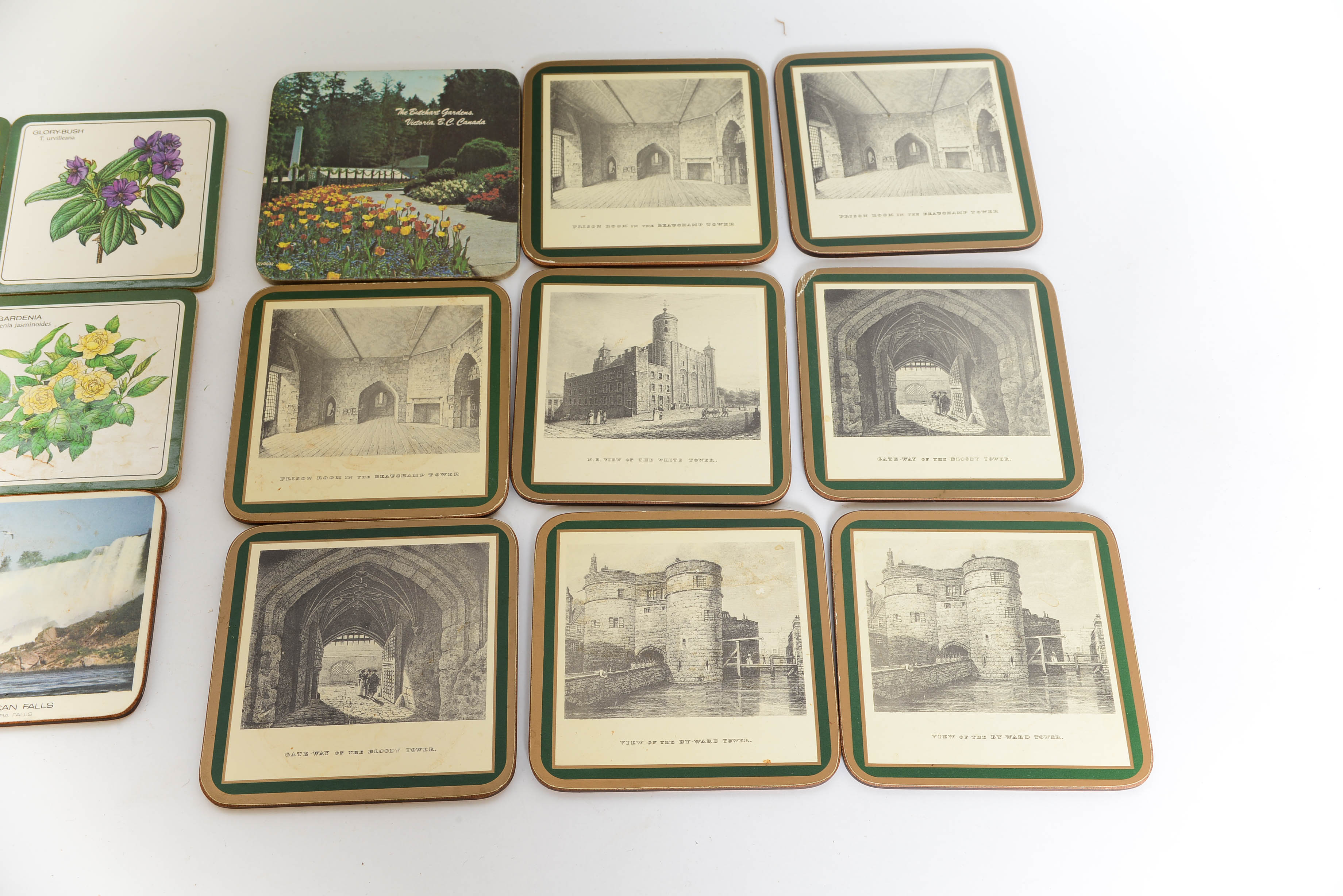 Collection of Vintage Coasters