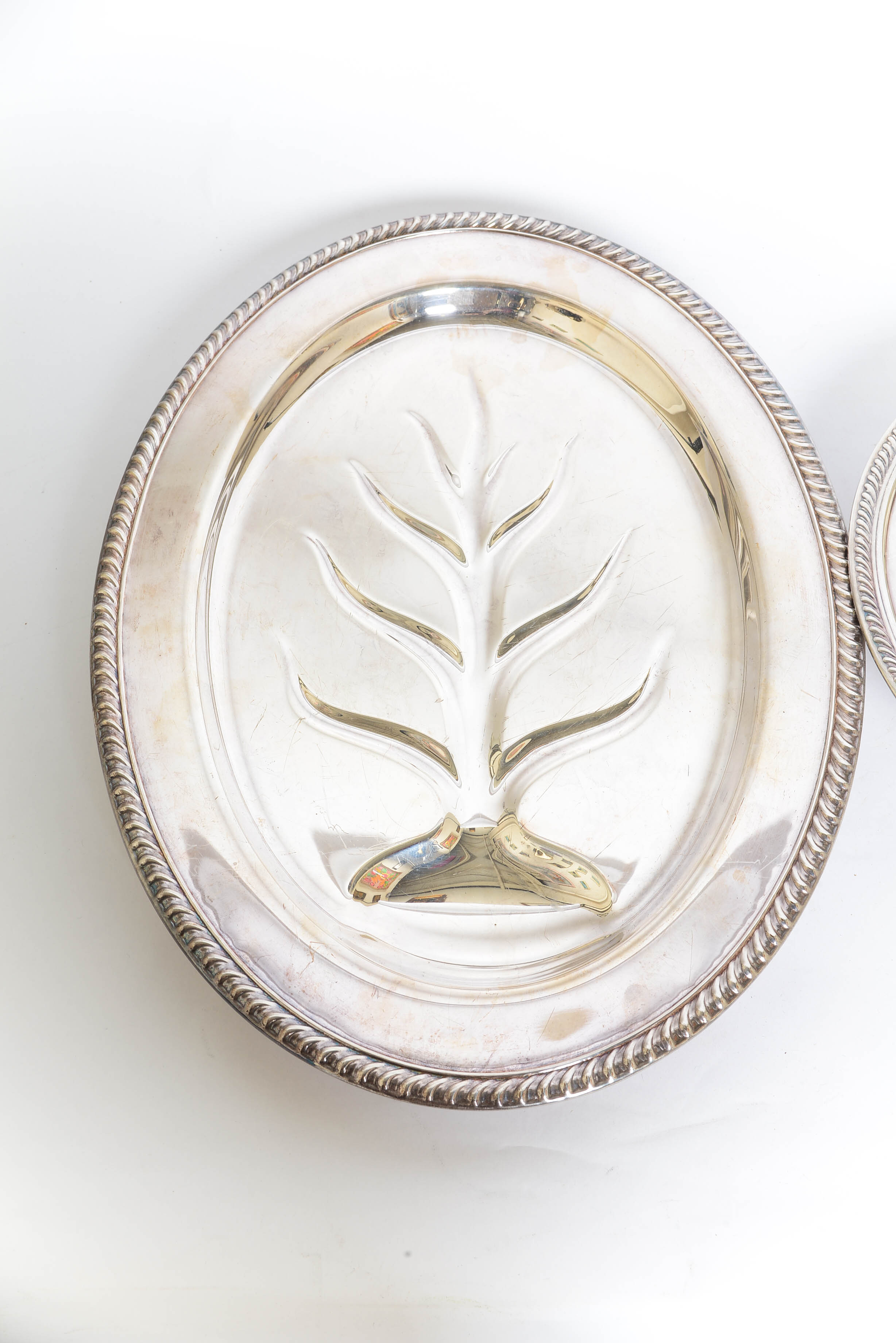 Vintage Silver Plated Platter and Bowl