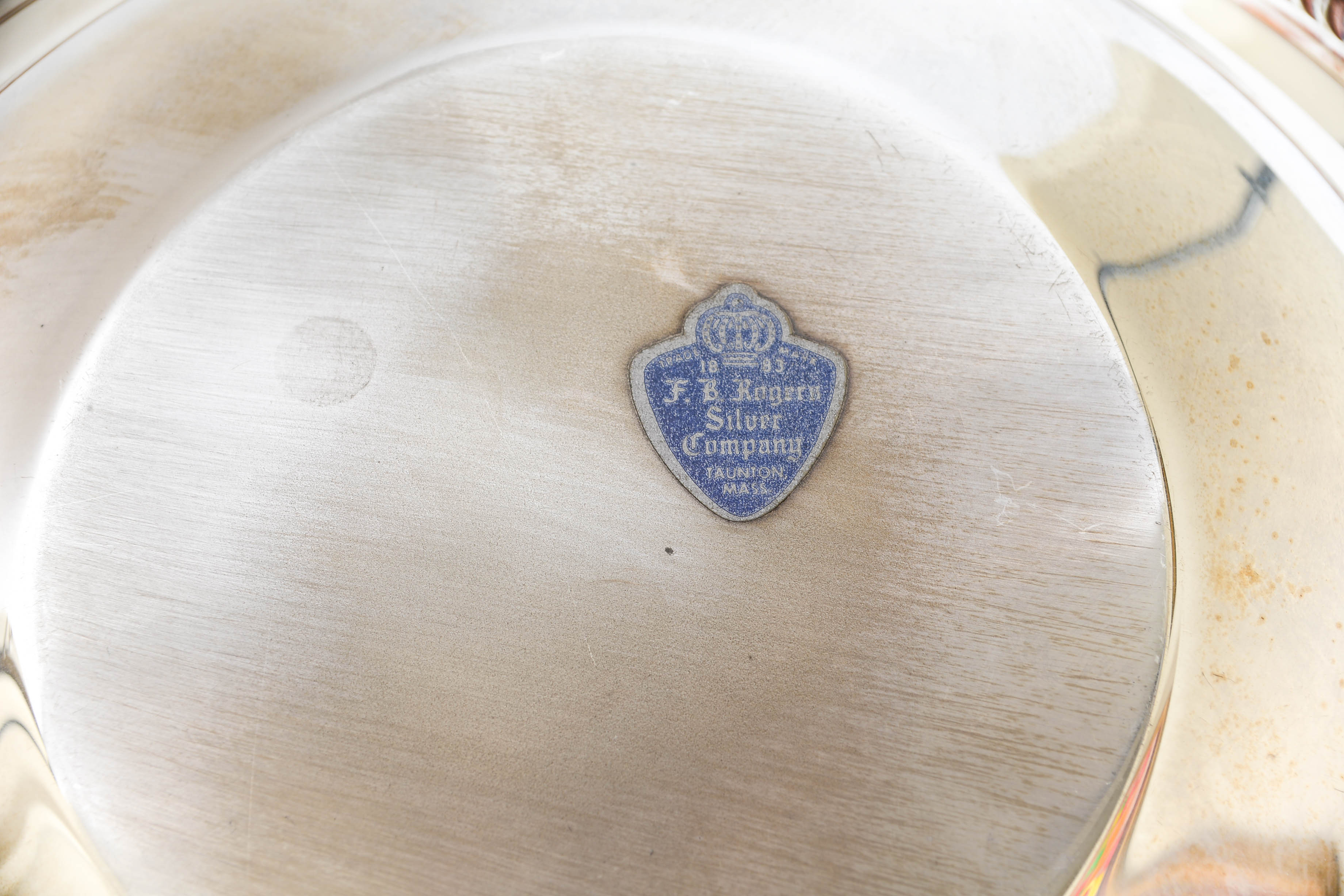 Vintage Silver Plated Platter and Bowl