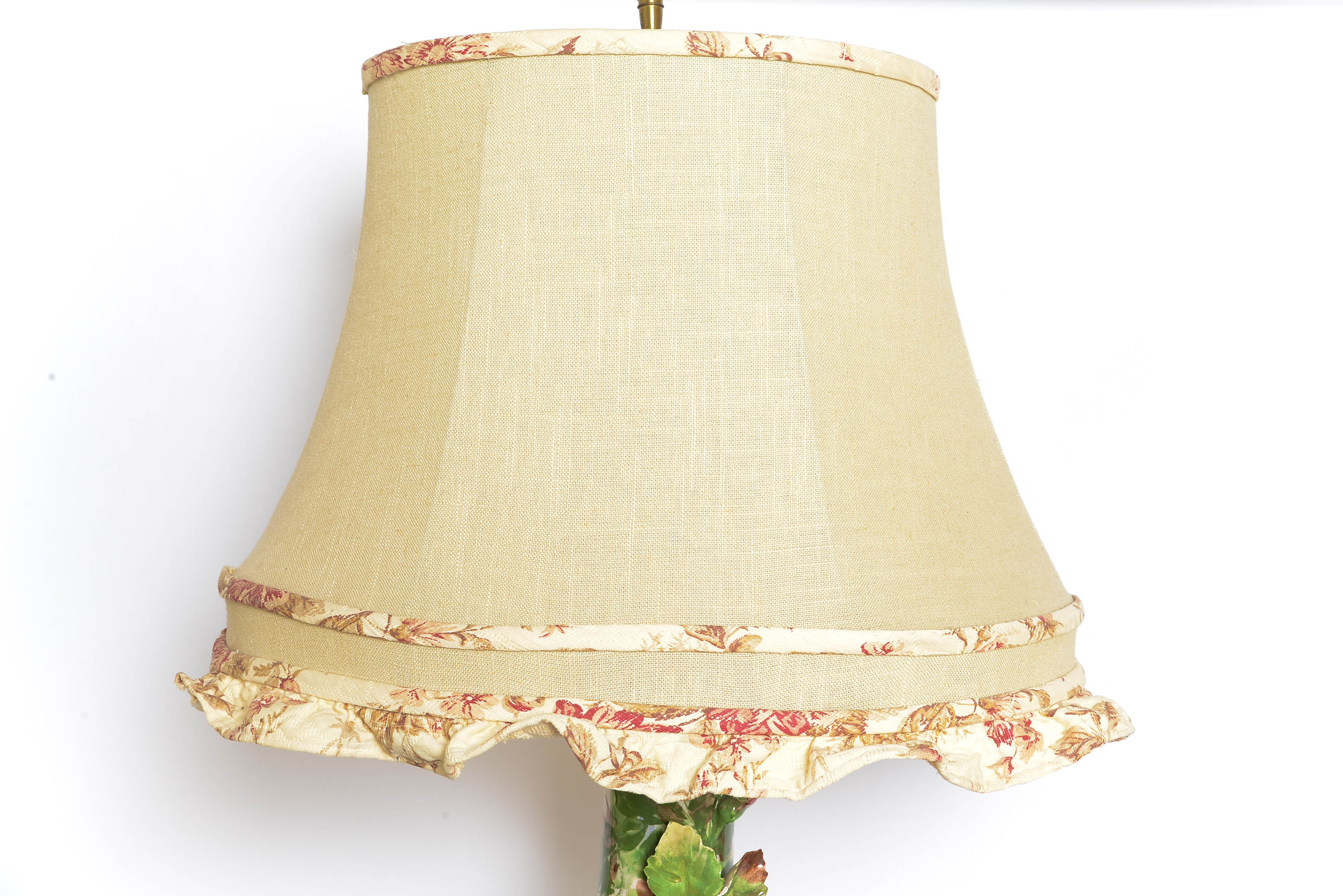 Antique Capodimonte Type Table Lamp