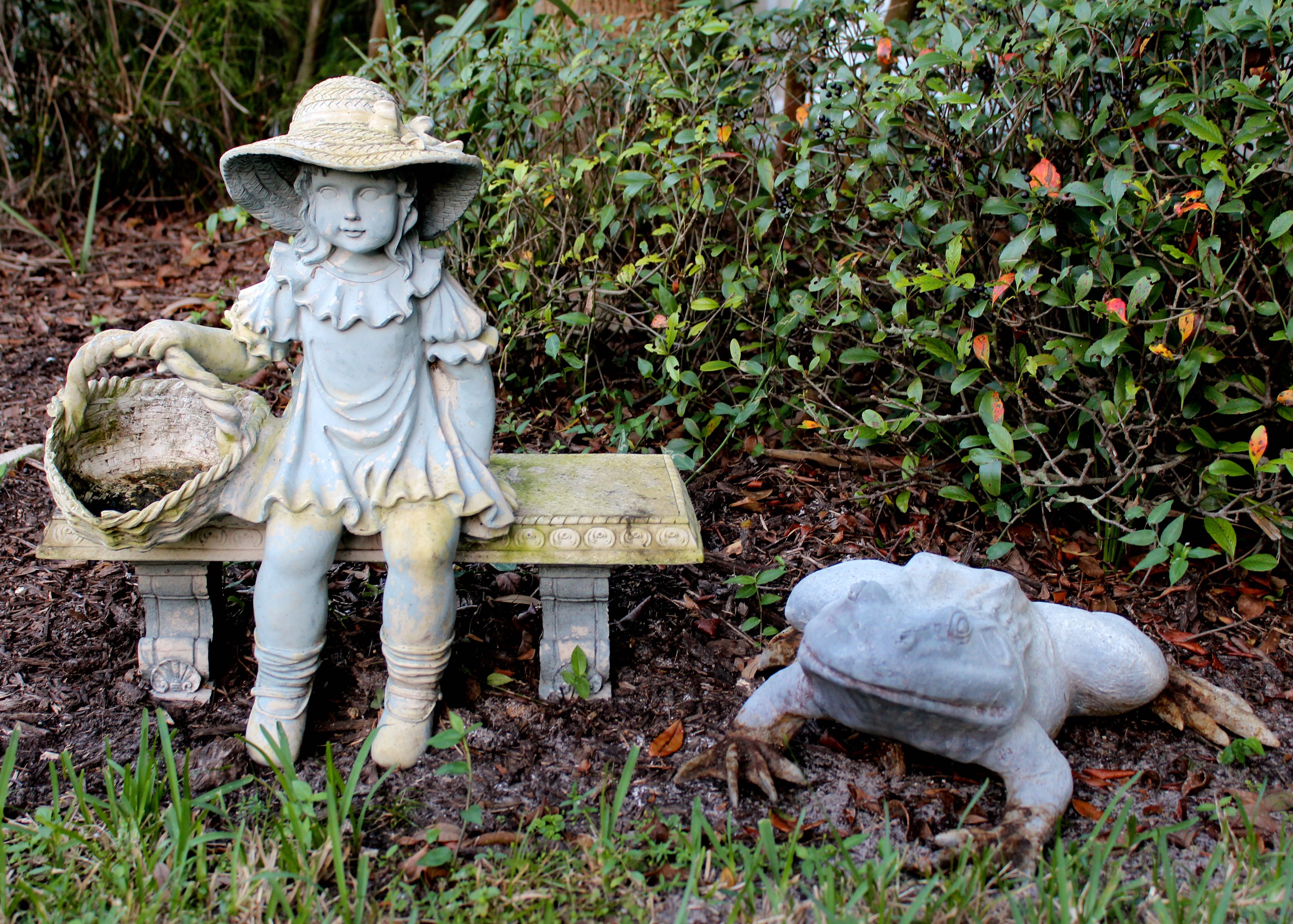 Collection of Outdoor Decor Items