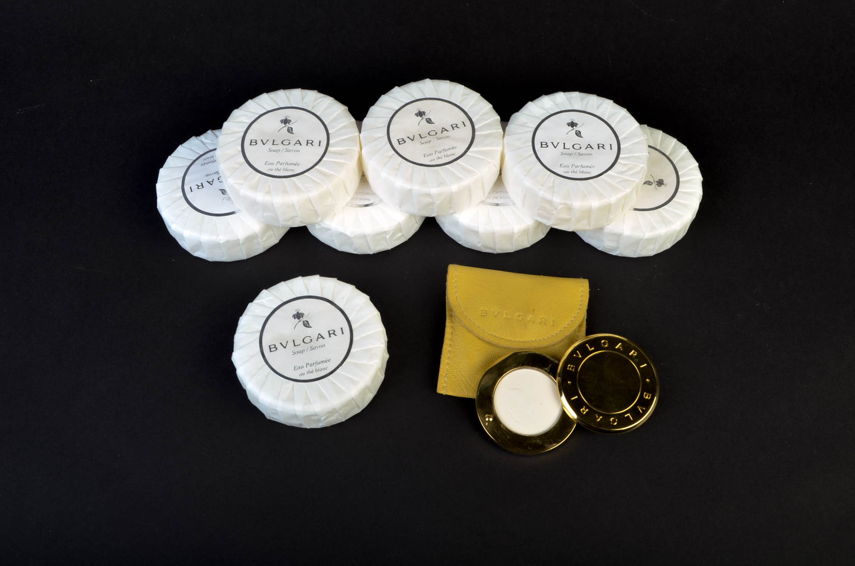 Bulgari Perfume Compact and Soaps