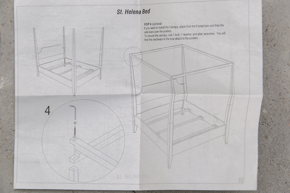 William Sonoma St.Helena Bed
