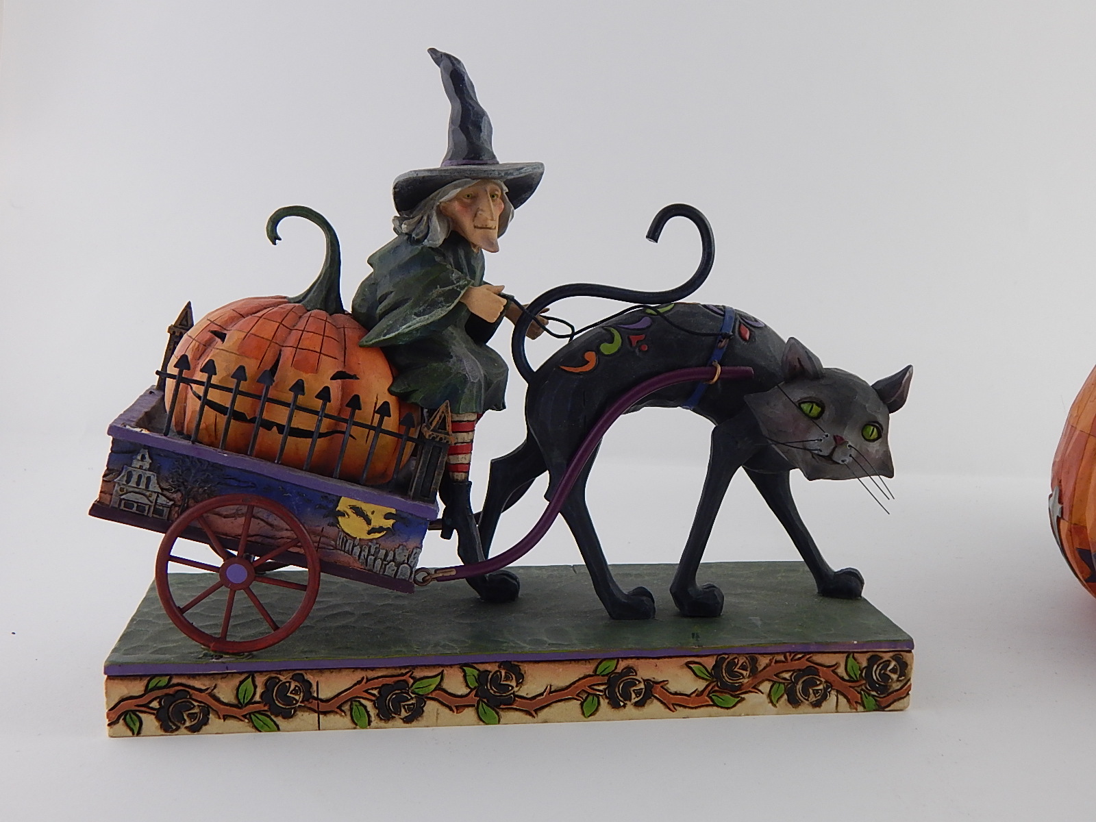 Three Halloween Jim Shore Heartwood Creek Halloween Collectibles