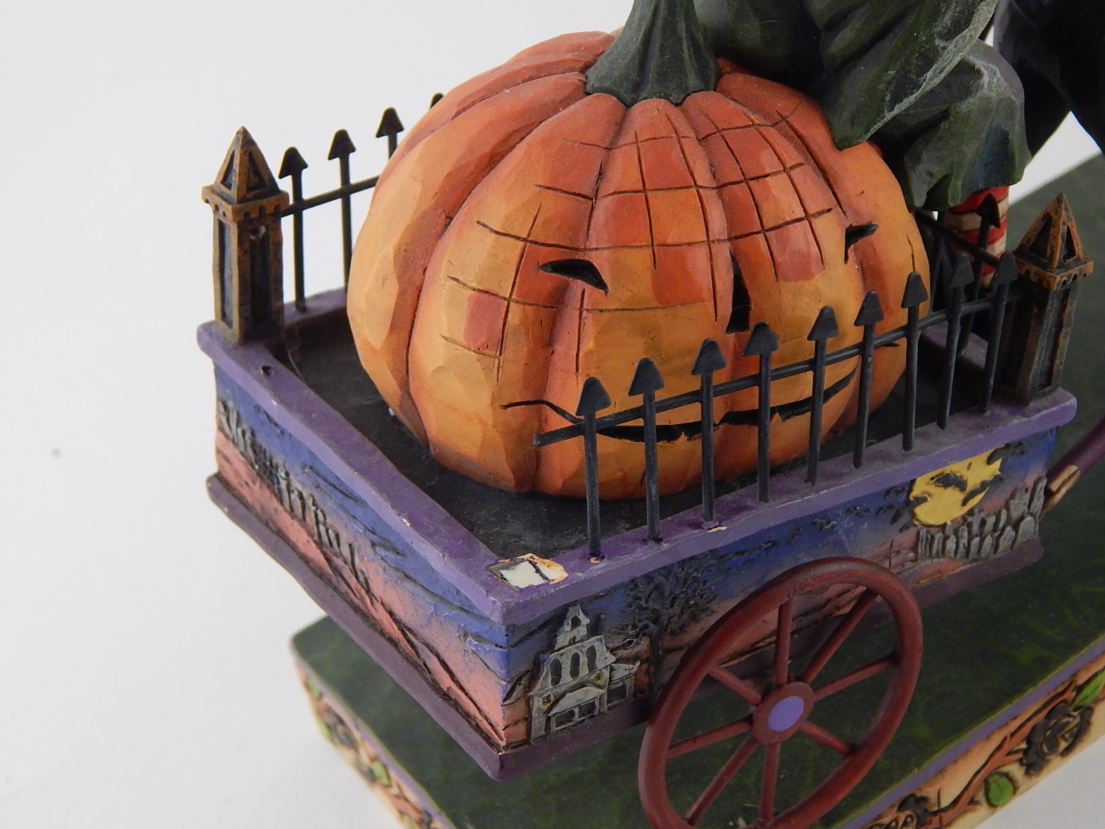 Three Halloween Jim Shore Heartwood Creek Halloween Collectibles