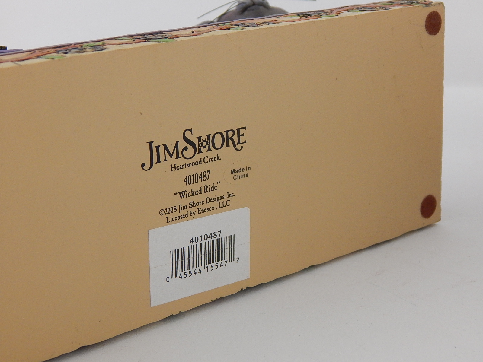 Three Halloween Jim Shore Heartwood Creek Halloween Collectibles