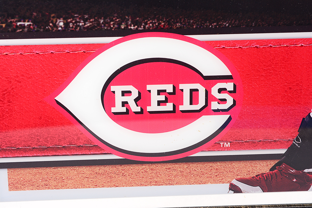 Budweiser Themed Cincinnati Reds Bar Mirror