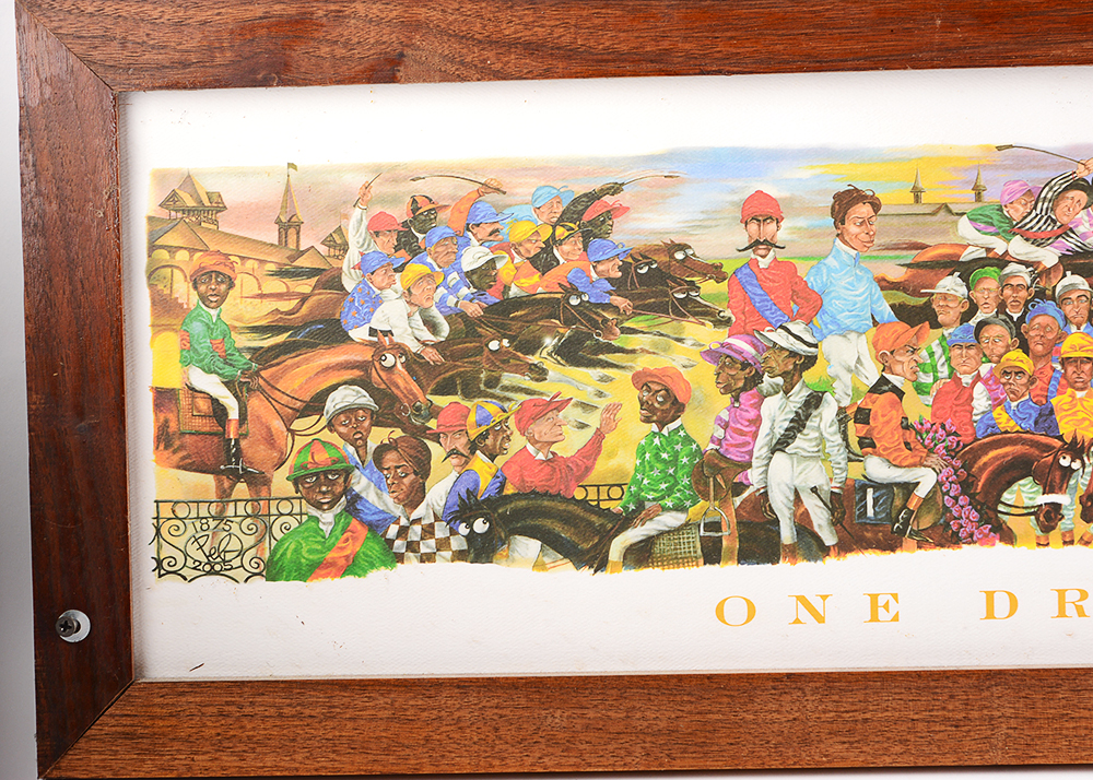 Kentucky Derby Themed Framed Print by Pierre Bellocq