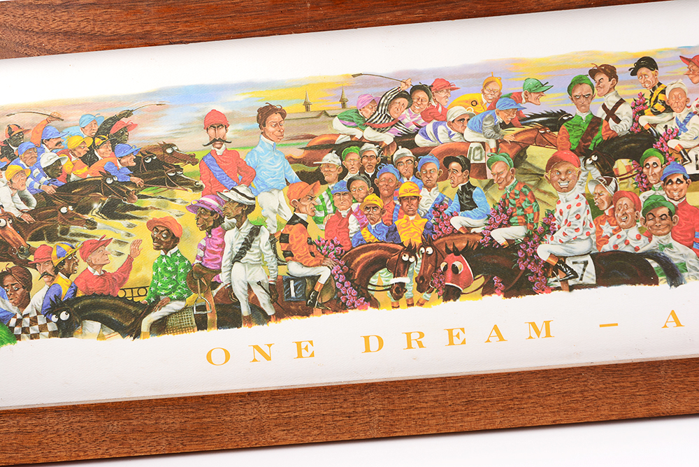 Kentucky Derby Themed Framed Print by Pierre Bellocq