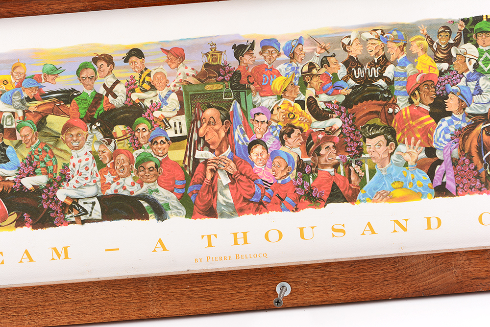 Kentucky Derby Themed Framed Print by Pierre Bellocq