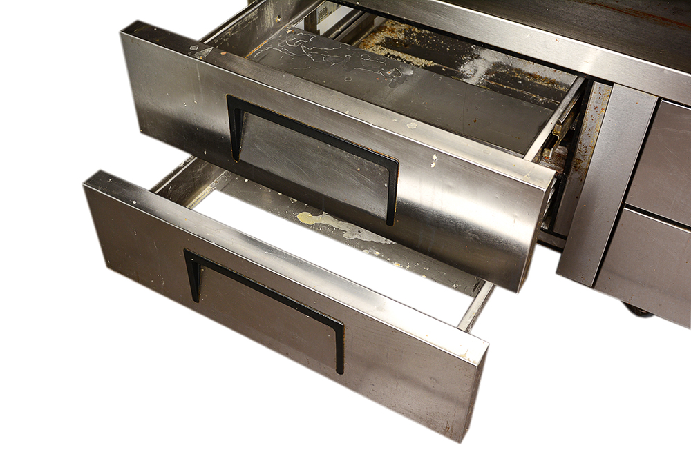 True Commercial Four-Drawer Refrigerated Chef Base