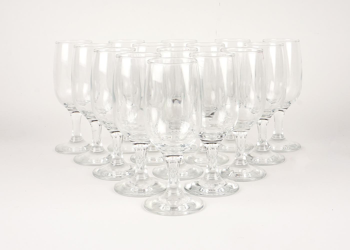 Stemmed Half Pint Glass Collection