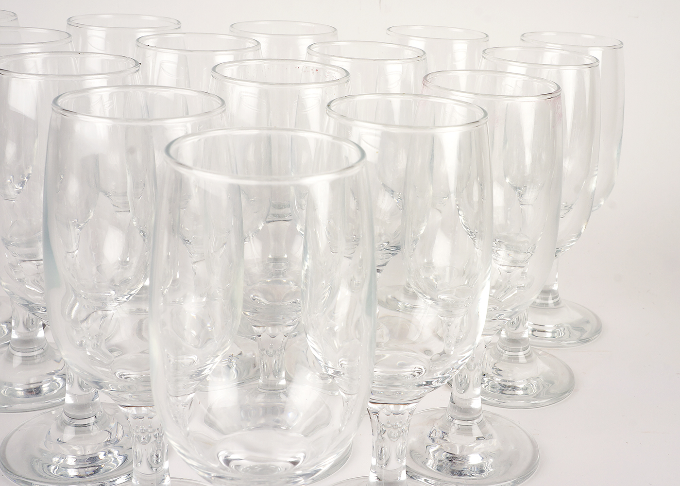 Stemmed Half Pint Glass Collection