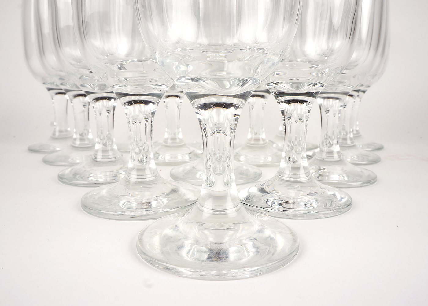 Stemmed Half Pint Glass Collection