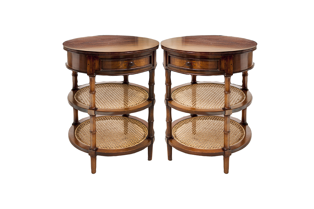 John Co. Teak Side Tables