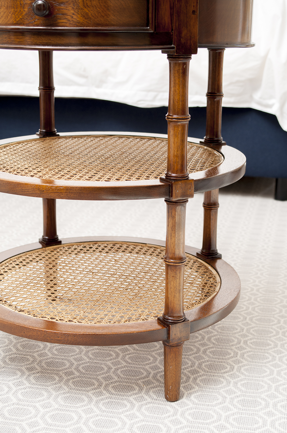 John Co. Teak Side Tables