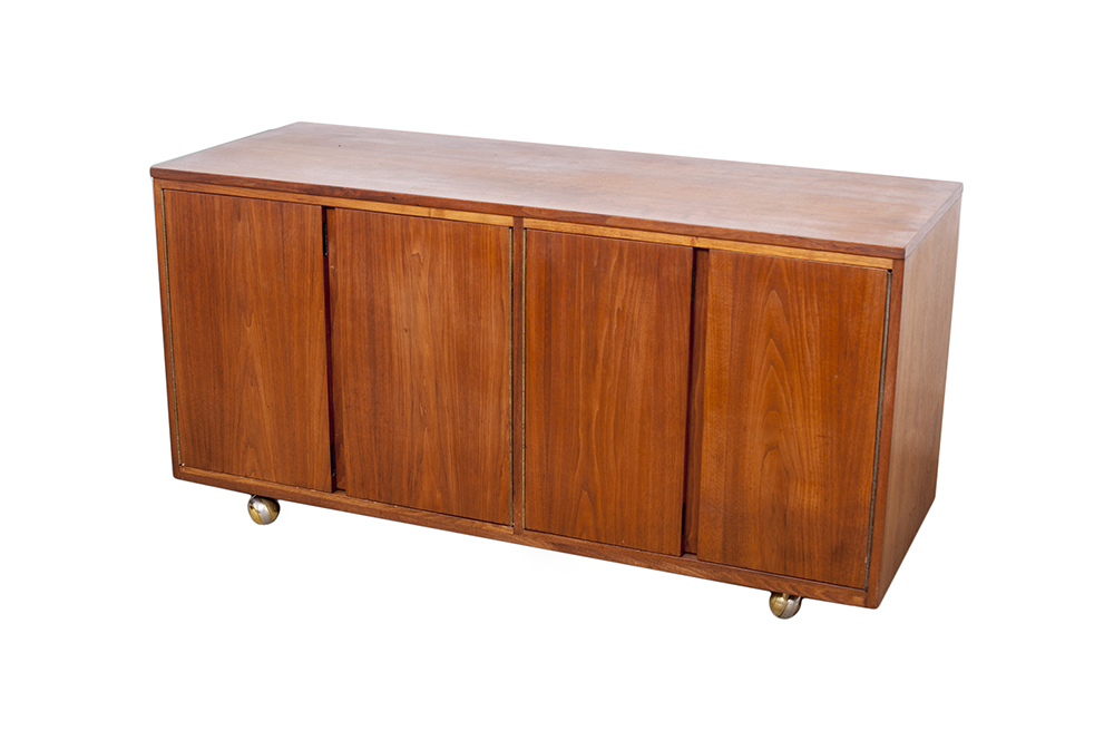 Teak Media Cabinet