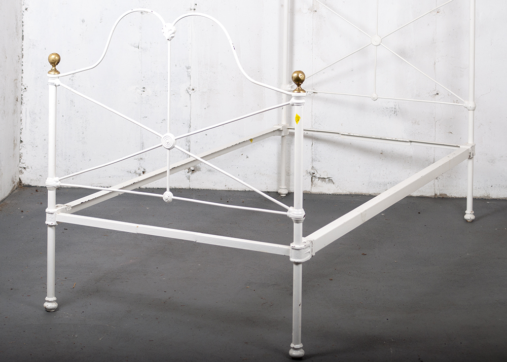 Brass and Iron Bed Frame