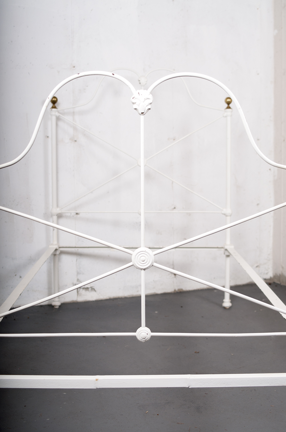 Brass and Iron Bed Frame