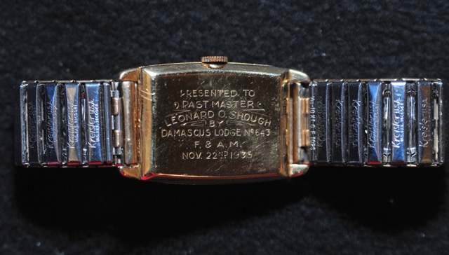 Vintage Hamilton Watch with a 14kt Gold Back