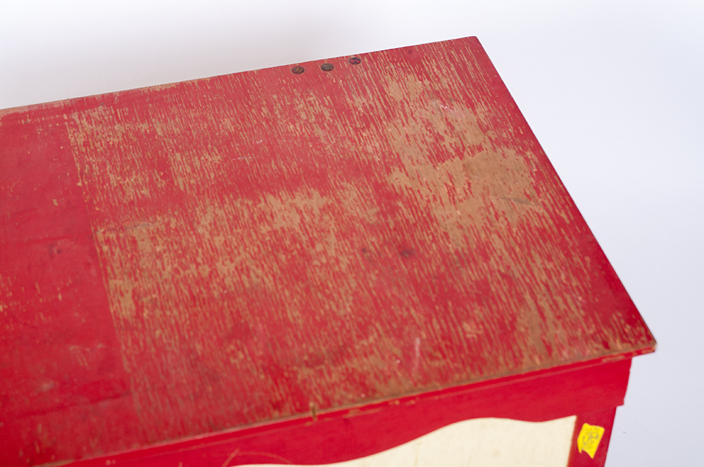 Vintage Wood Toy Chest