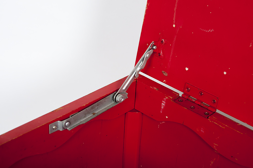 Vintage Wood Toy Chest