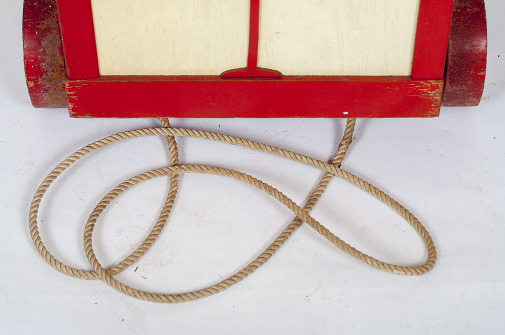 Vintage Wood Toy Chest