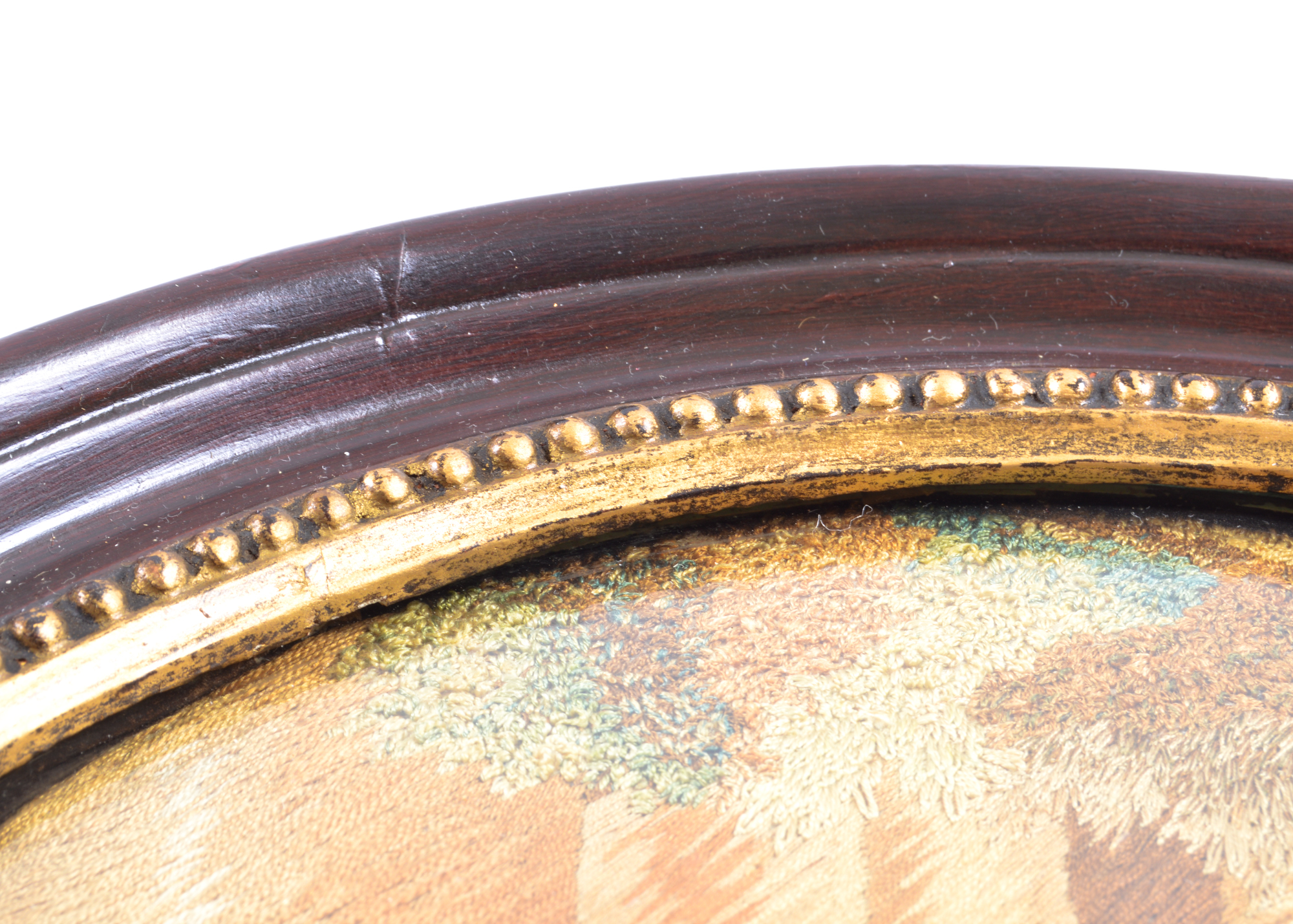 Antique Biblical Silk Needlework