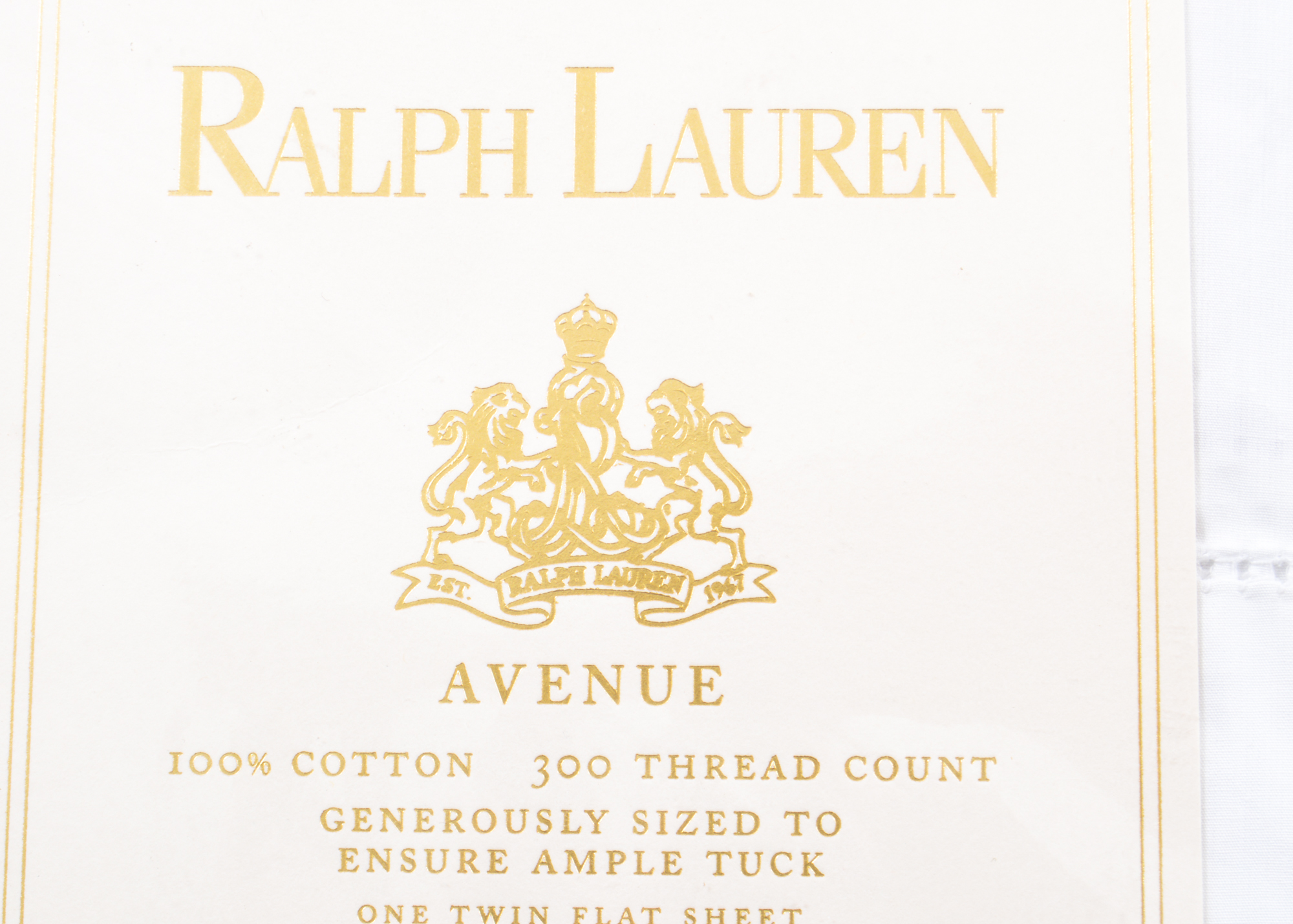 Select Linens Featuring Ralph Lauren