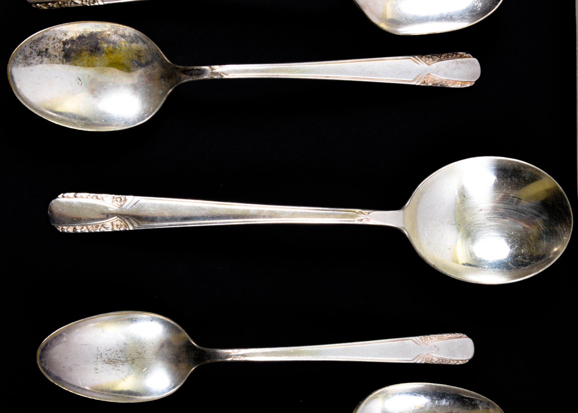 W.M. Rogers & Son Silver Plate Flatware and Box