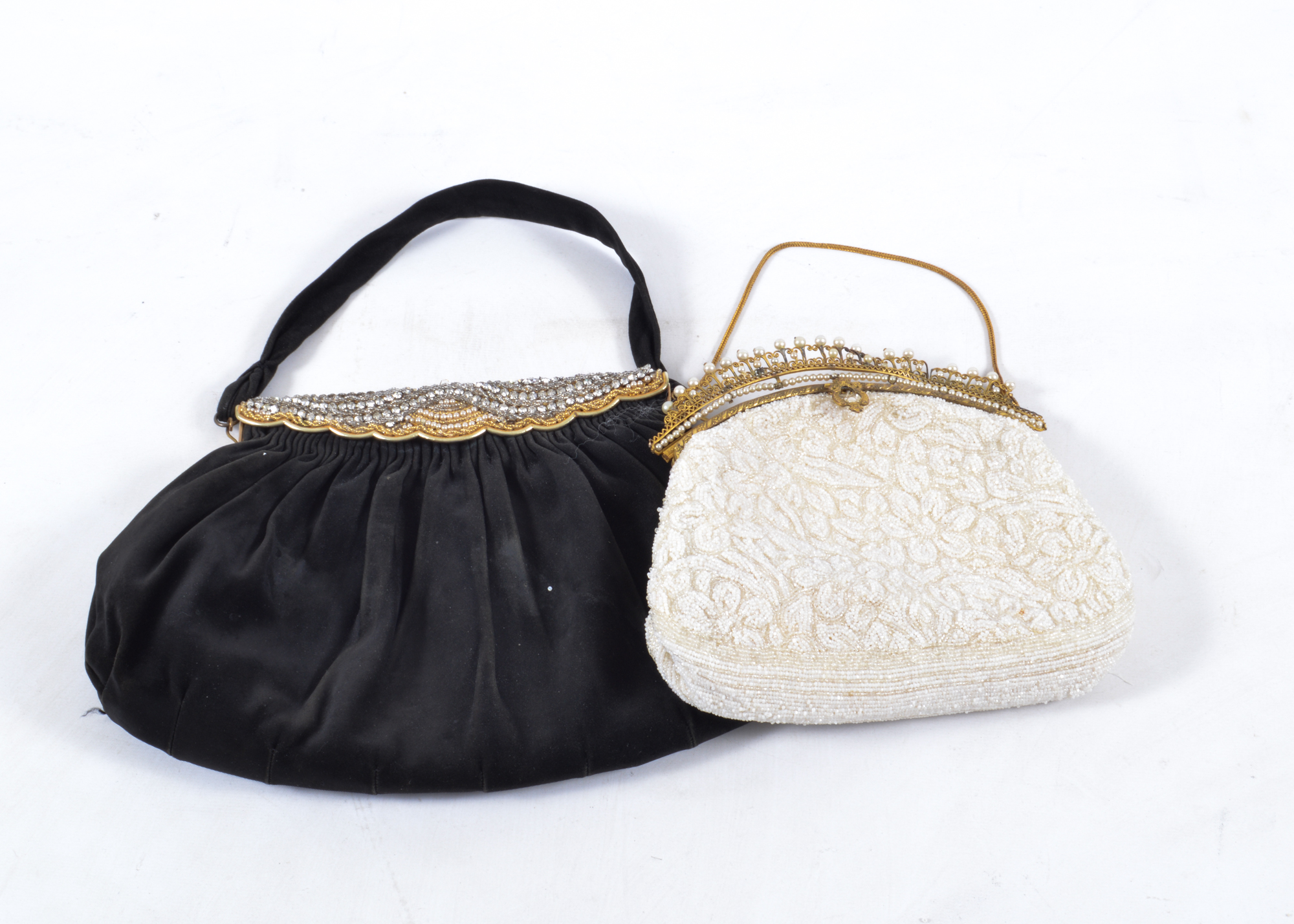 Two Vintage Ladies Evening Purses