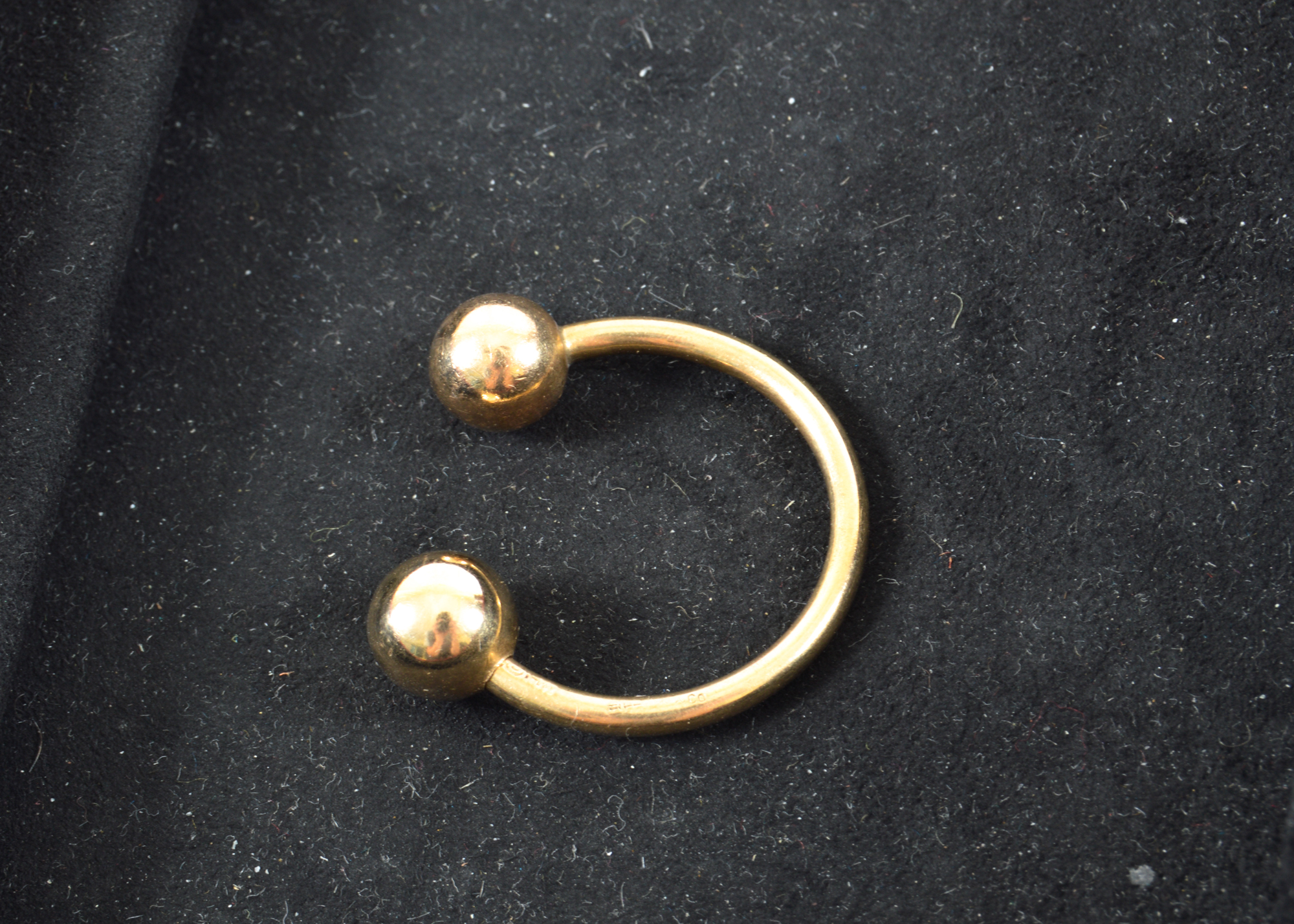 Red Leather Vintage Bulgari Clutch