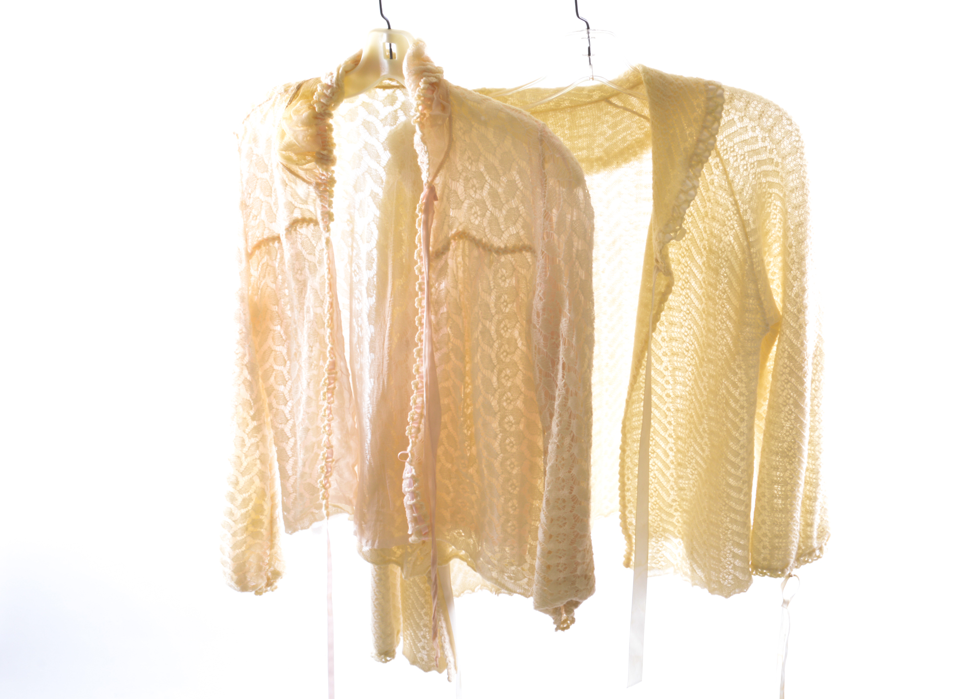 Two Vintage Knitted Wool Sweaters