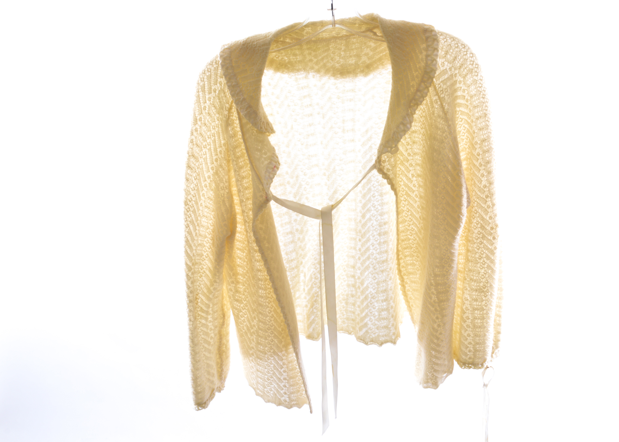 Two Vintage Knitted Wool Sweaters