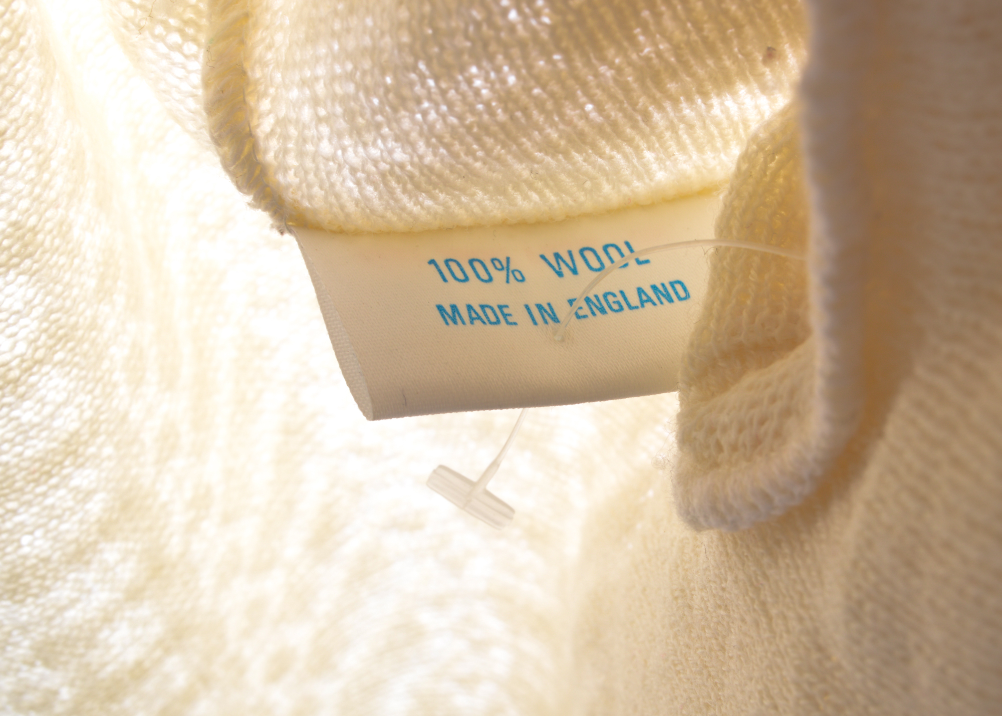 Two Vintage Knitted Wool Sweaters