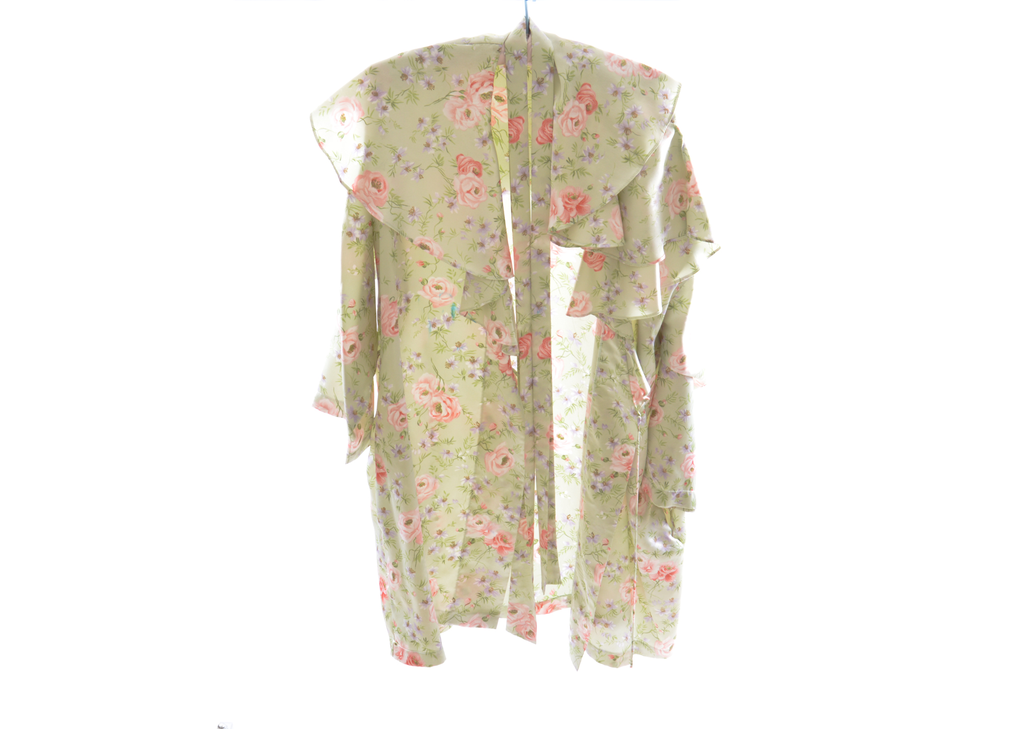 Valentino Floral Silk Robe
