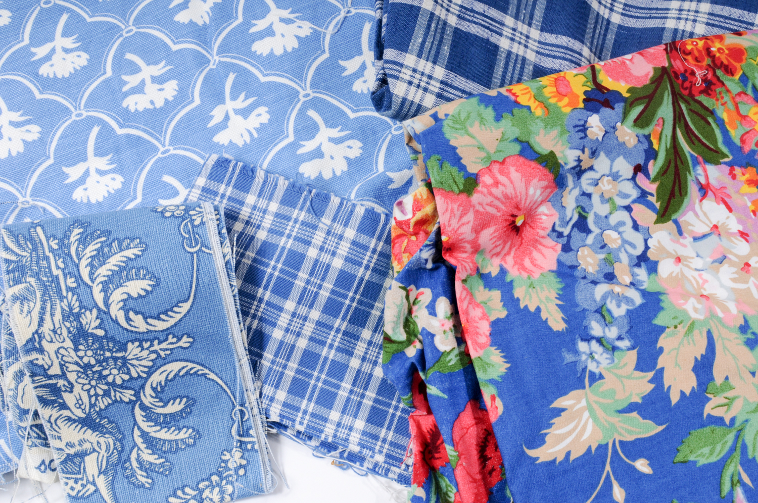 Four Boxes of Fabric