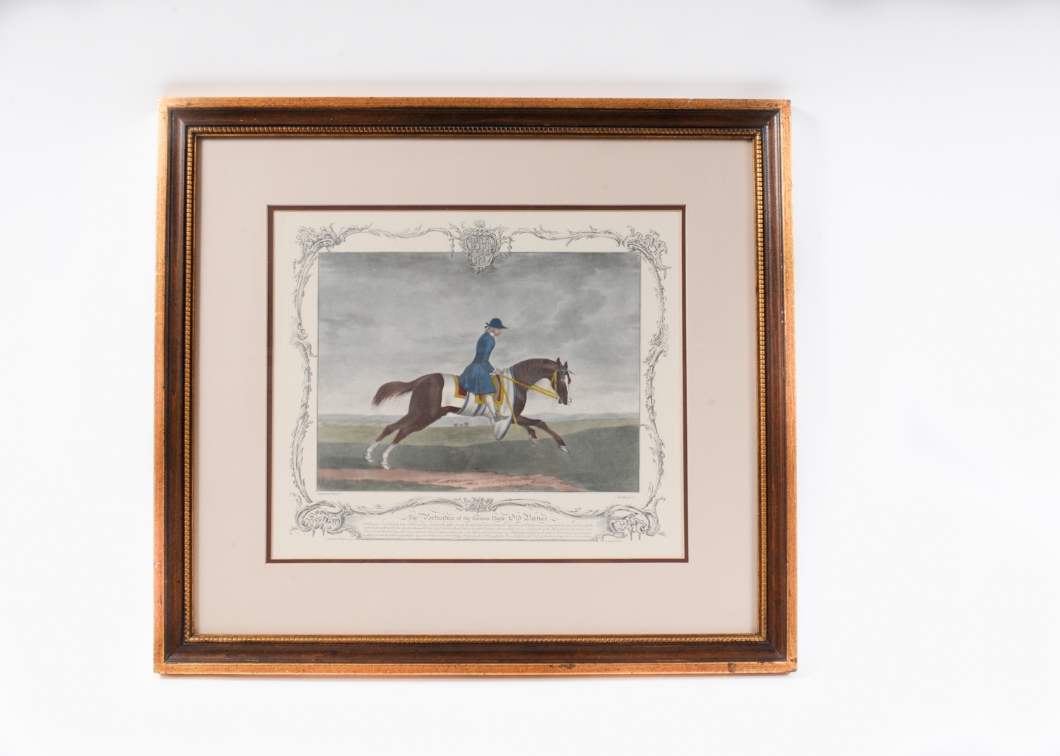Print of “The Portraiture of the famous horse Old Partner"