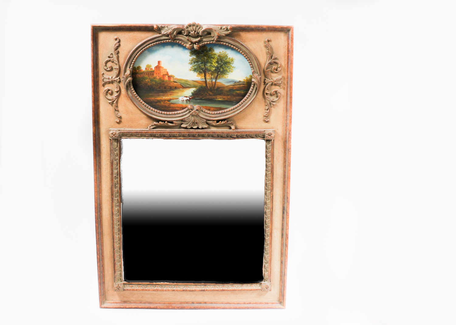 Trumeau Style Mirror