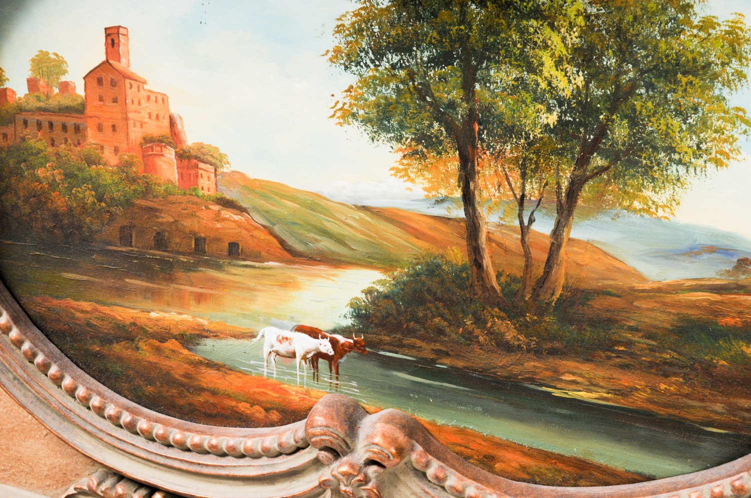 Trumeau Style Mirror