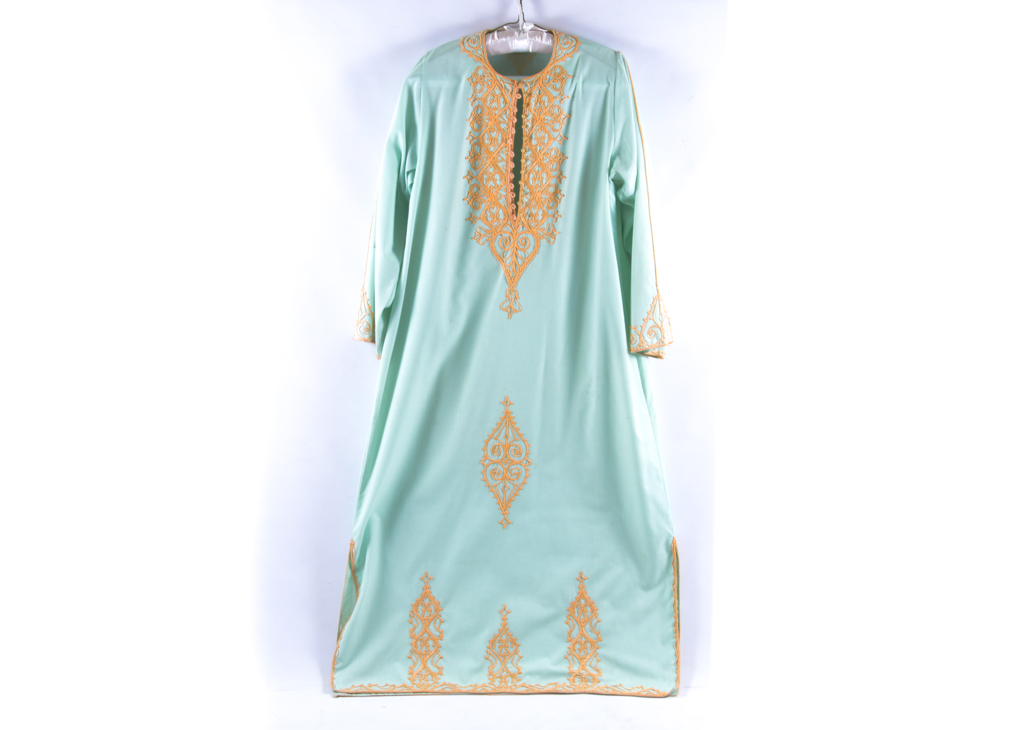 Seafoam Green and Gold Kurti