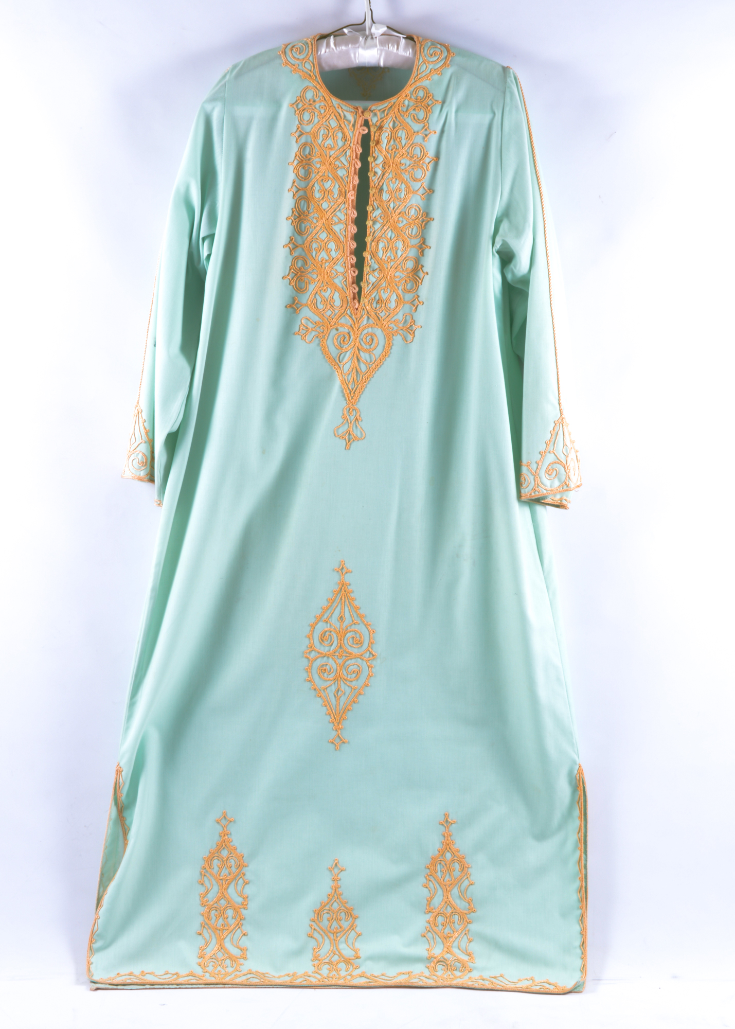 Seafoam Green and Gold Kurti