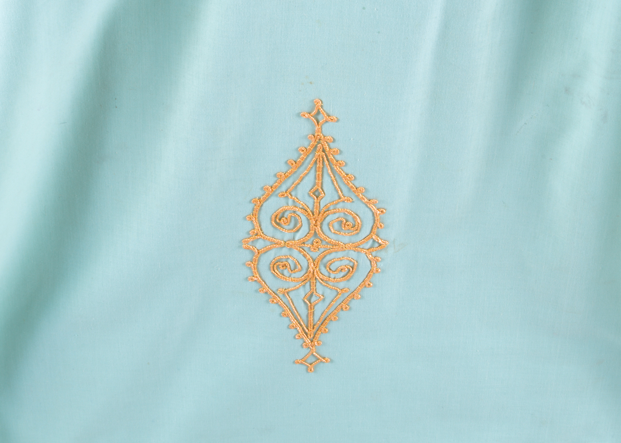 Seafoam Green and Gold Kurti